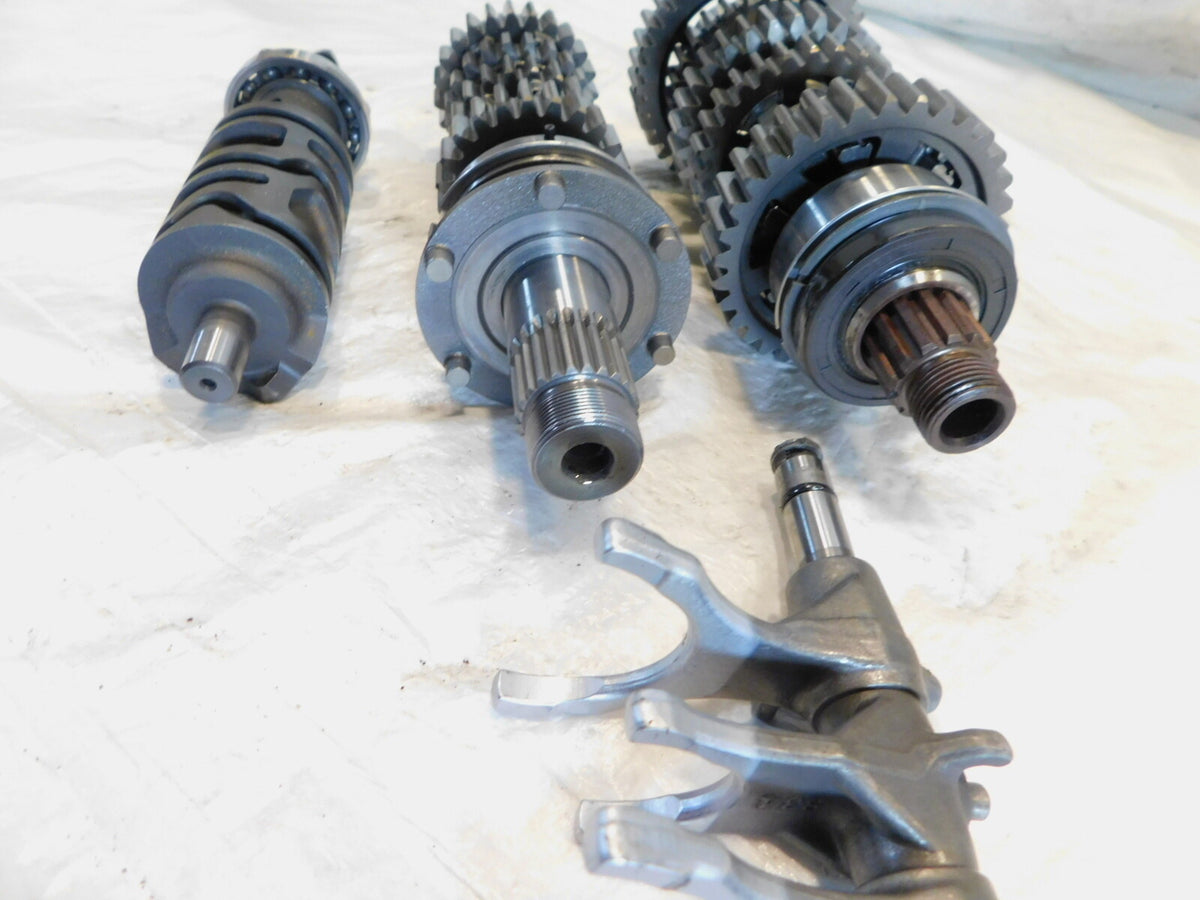 Triumph Daytona 600 TT600 Speed Four Transmission Gears & Shifter Drum w/ Forks - C3 Cycle