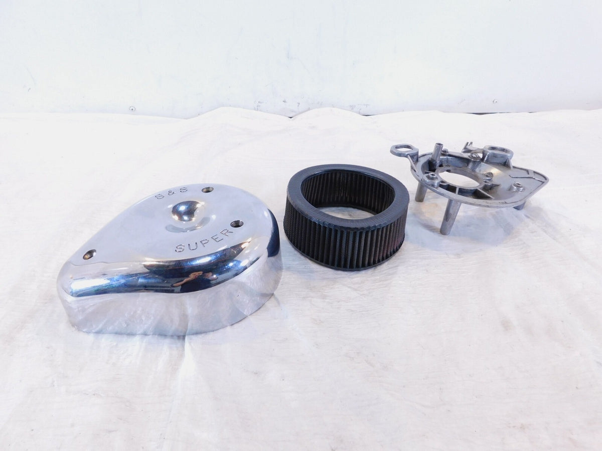 Harley Davidson EVO Electra Glide Softail & Dyna S&S Air Filter Cleaner & Cover - C3 Cycle