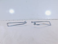 Harley Davidson Sportster 883 1200 Chrome Saddlebag Guard Rail Mount Brackets - C3 Cycle