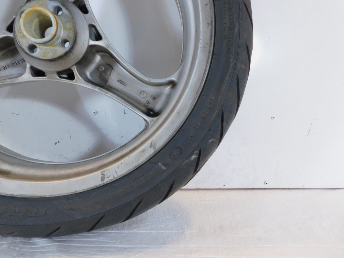 1995-2001 BMW R1100R R1100RT R1100RS R850R Cast Wheel Silver Rear Back Wheel Rim - C3 Cycle