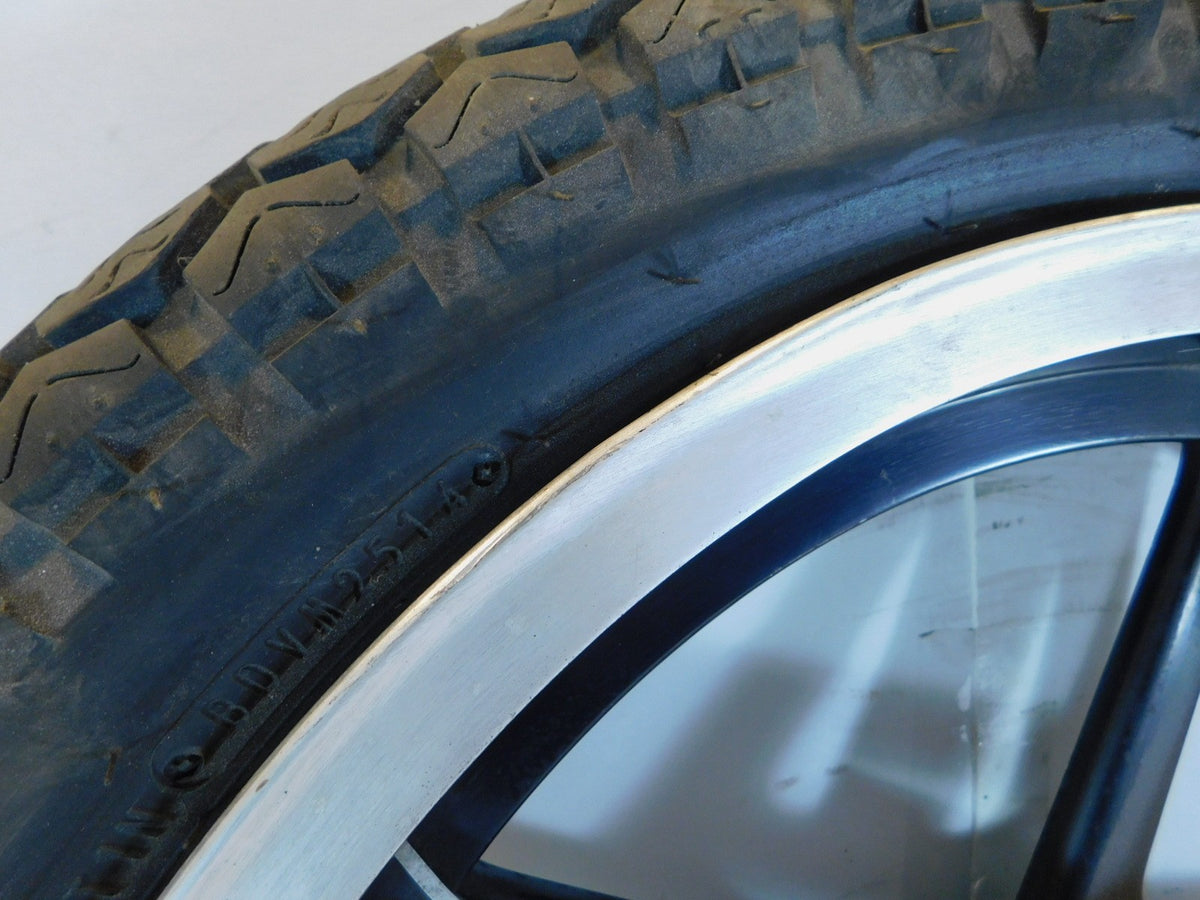 Honda CM400C & CM450A CM450C Custom Black Front Wheel Rim & Tire - 19" x 2.5" - C3 Cycle