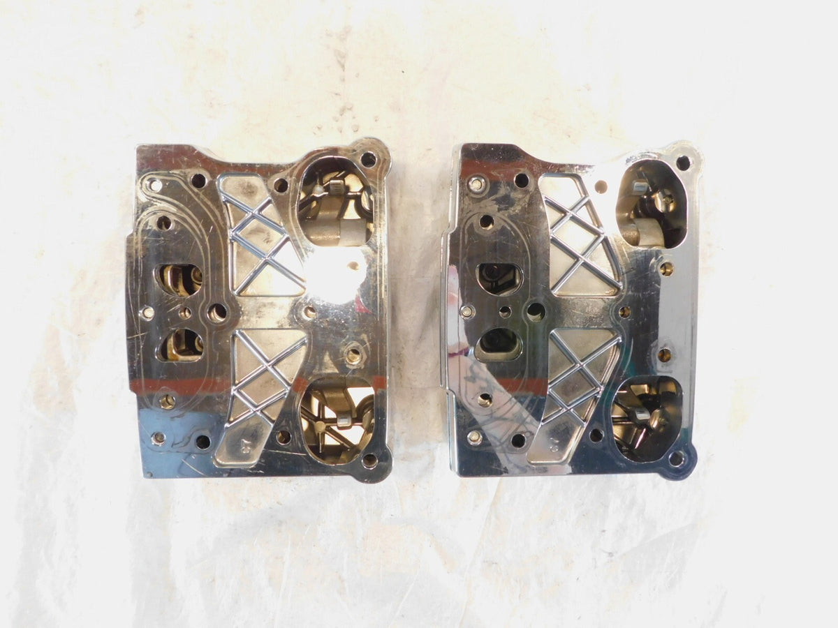 Harley Davidson Touring Dyna & Softail Chrome Cylinder Head Rocker Boxes - C3 Cycle