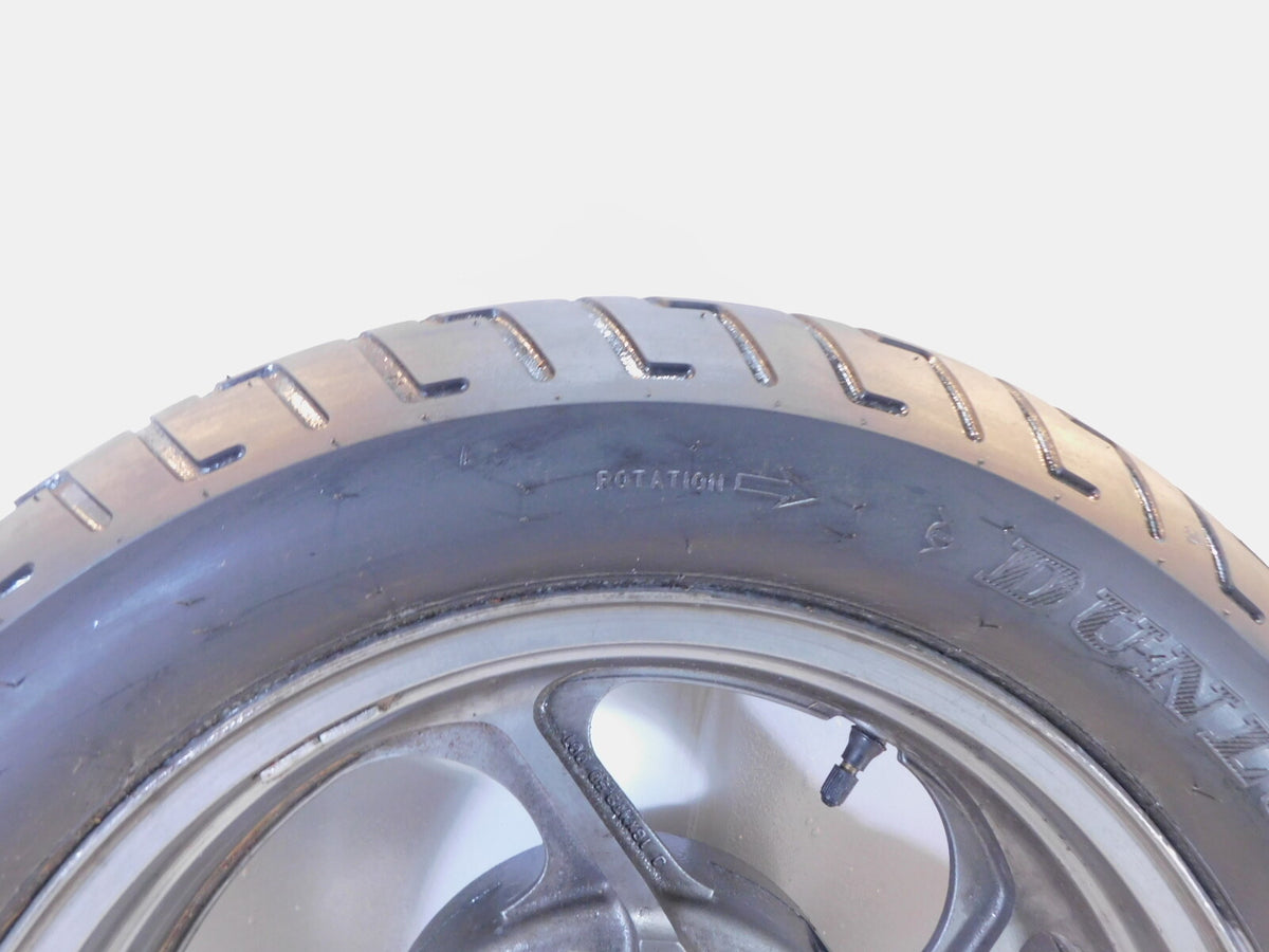 1994-2006 Kawasaki Concours 1000 ZG1000 Silver Cast Rear Wheel Rim & Tire - C3 Cycle