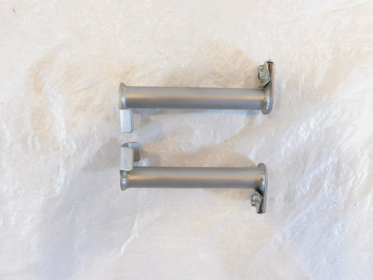 Pair BMW R1250RT R1200RT K52 Silver Radio Transceiver Box Center Holder Brackets - C3 Cycle