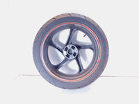 2004-2008 Honda Interceptor 800 VFR800 VFR800A ABS Silver Rear Wheel Rim & Tire - C3 Cycle