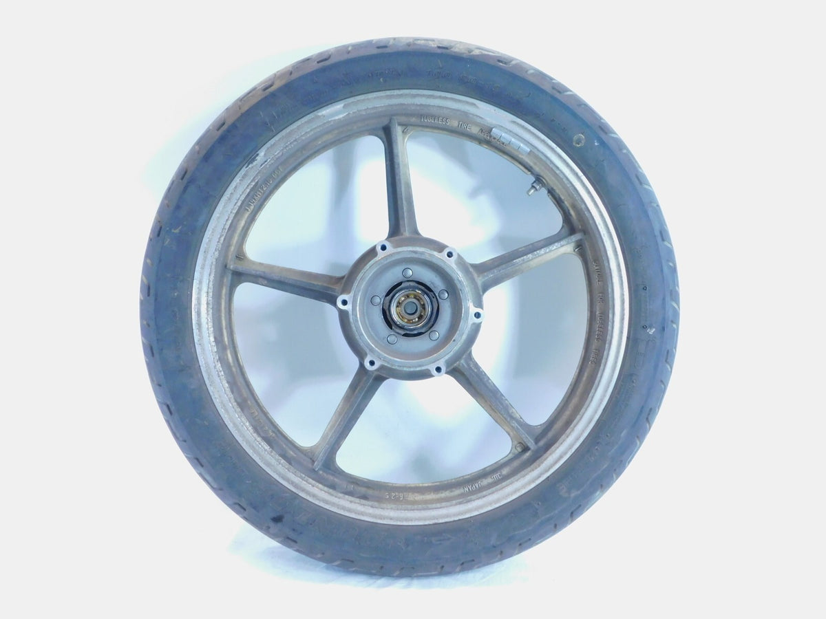 1984-1999 Yamaha Virago 1000 1100 XV1000 XV1100 Yellowish Front Wheel Rim & Tire - C3 Cycle