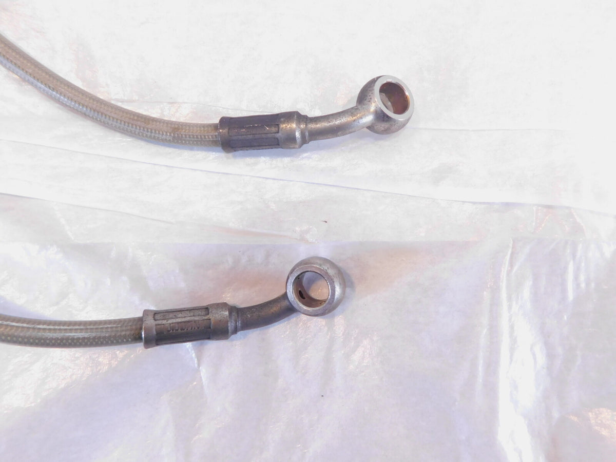 2005-2007 BMW R1200ST R 1200 ST Front Left/Right Stahlflex Break Hoses Non-ABS - C3 Cycle