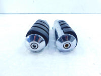 Harley Touring Dyna Sportster & Softail ISO Chrome & Rubber Footpeg Footrests - C3 Cycle