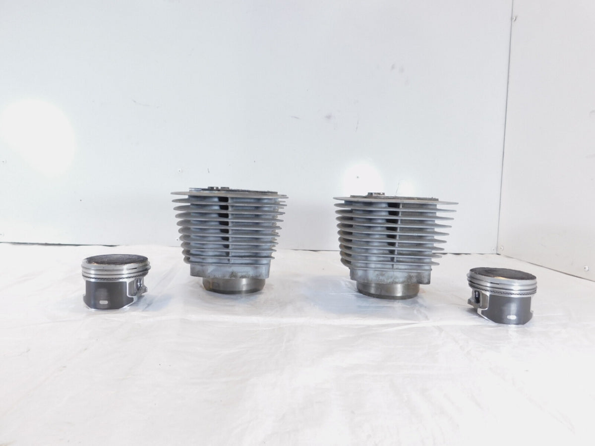 Harley Davidson Sportster 883 Custom & Low Silver Cylinders w/ Pistons 16545-04 - C3 Cycle