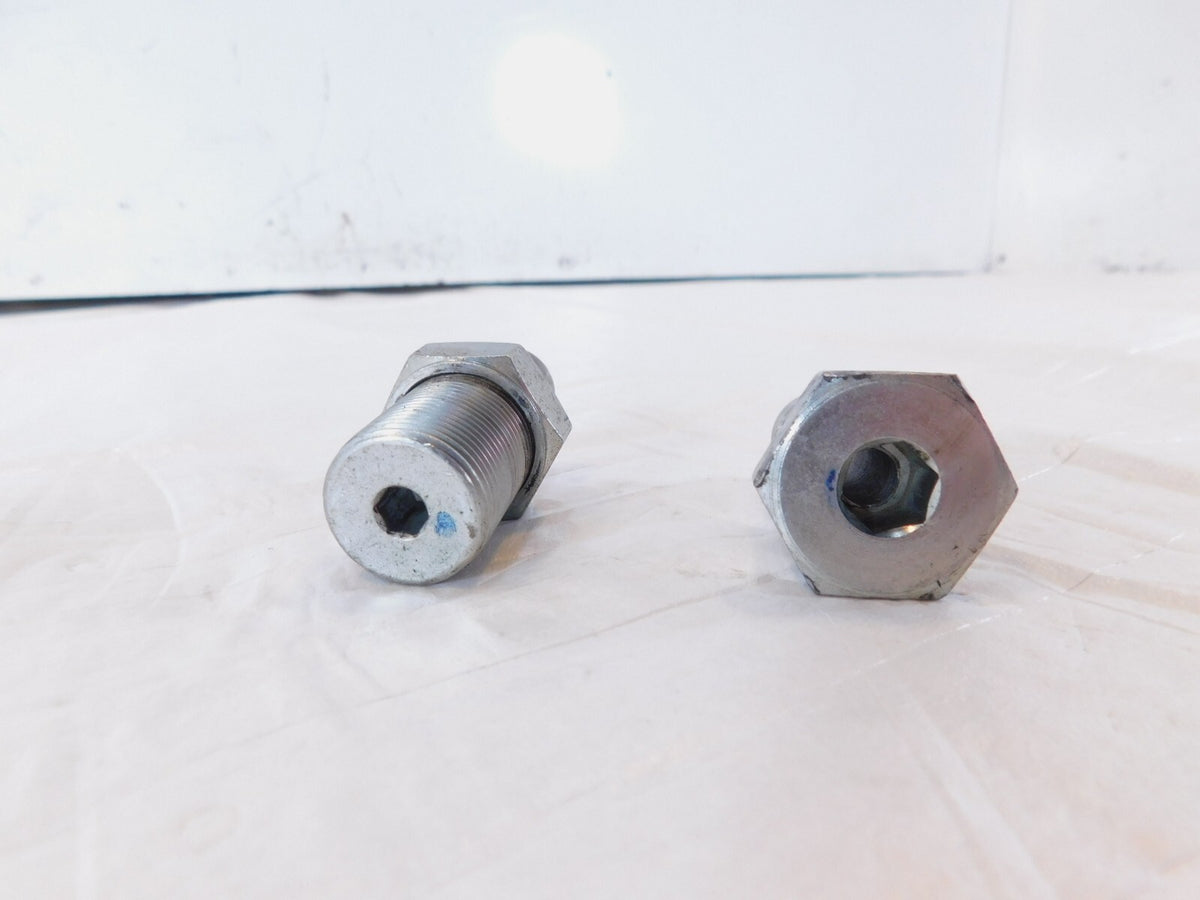 84-99 Yamaha Virago 700 750 1000 1100 Rear Wheel Fork Swingarm Pivot Bolt Shafts - C3 Cycle