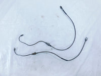1976 76 Moto Guzzi Convert I V1000 Front Wheel Brake Caliper Hose Pipe Lines - C3 Cycle