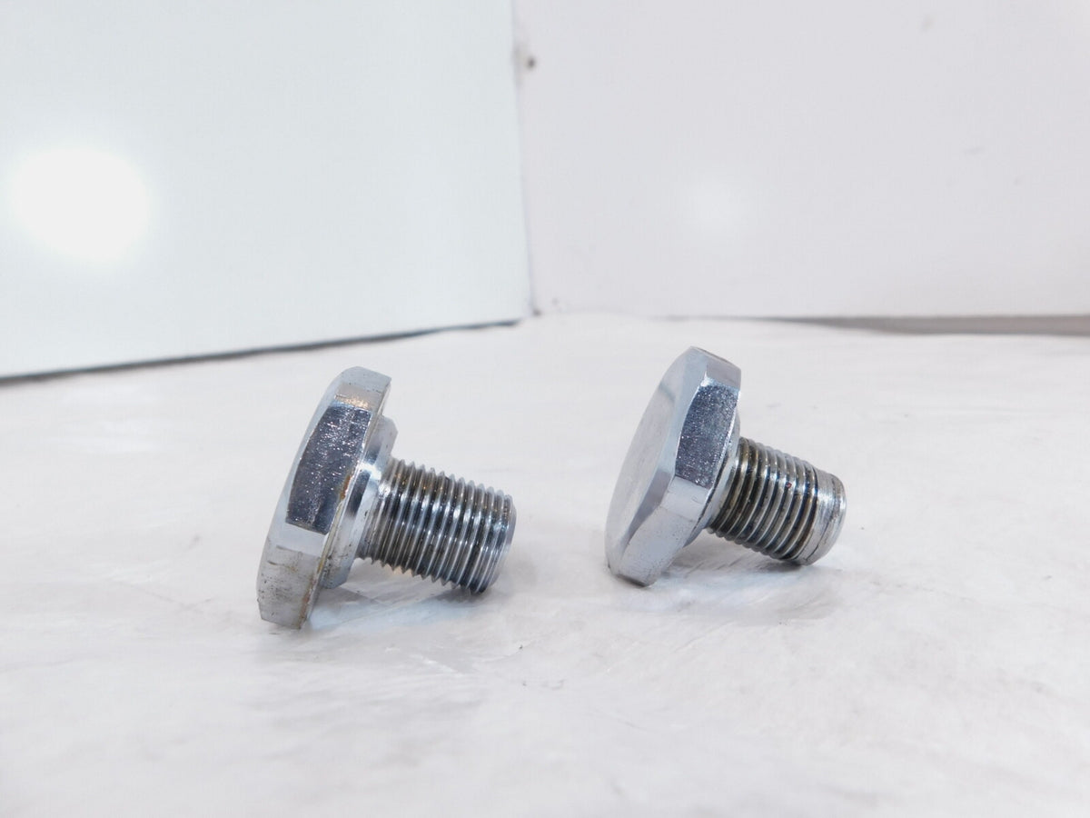 Two Harley Davidson Touring Dyna & Softail Wide Glide Front Fork Tube Plug Caps - C3 Cycle