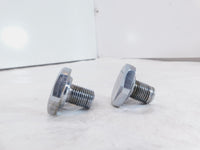 Two Harley Davidson Touring Dyna & Softail Wide Glide Front Fork Tube Plug Caps - C3 Cycle