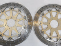 2016 16 Victory Brammo Empulse TT Front Wheel Left & Right Brake Disc Rotors - C3 Cycle