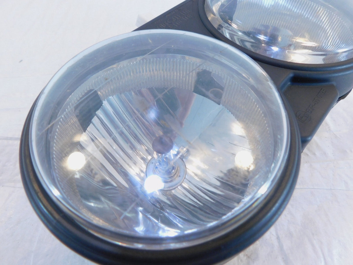 Buell XB XB12 XB12X Ulysses Lightning Black Front Headlight Headlamp w/ Bracket - C3 Cycle