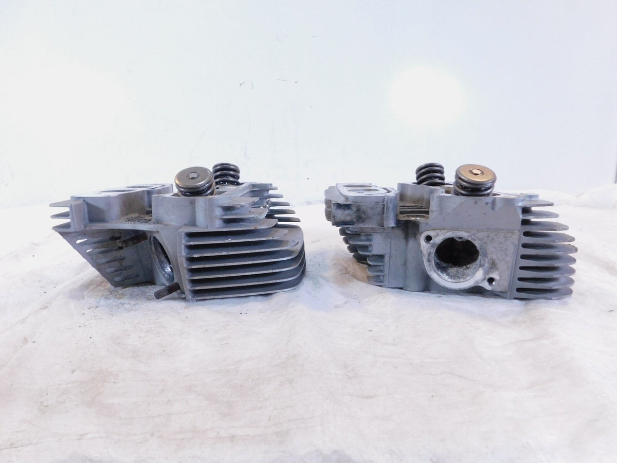 Harley Davidson Touring Softail & Dyna Silver Cylinder Heads & Valves w/ Springs
