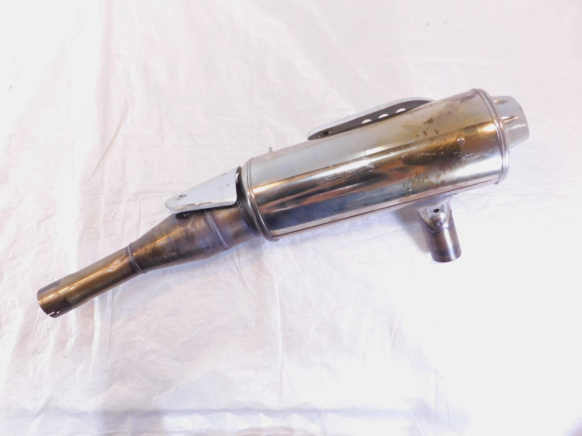 BMW F650GS Dakar & G650GS G650 Left Rear Engine Exhaust Muffler Silencer Pipe - C3 Cycle