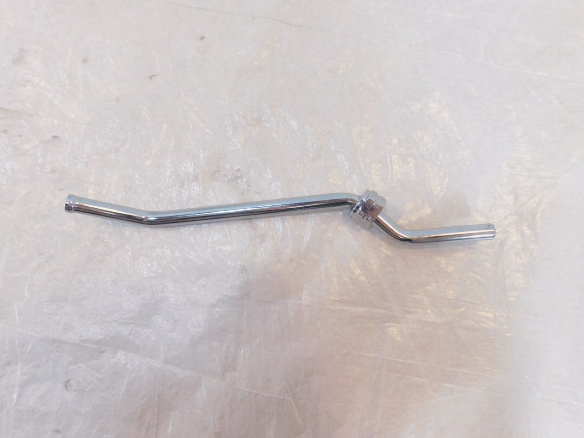 04-06 Harley Davidson Screamin Eagle CVO Electra Glide Chrome Oil Vent Hose Pipe - C3 Cycle