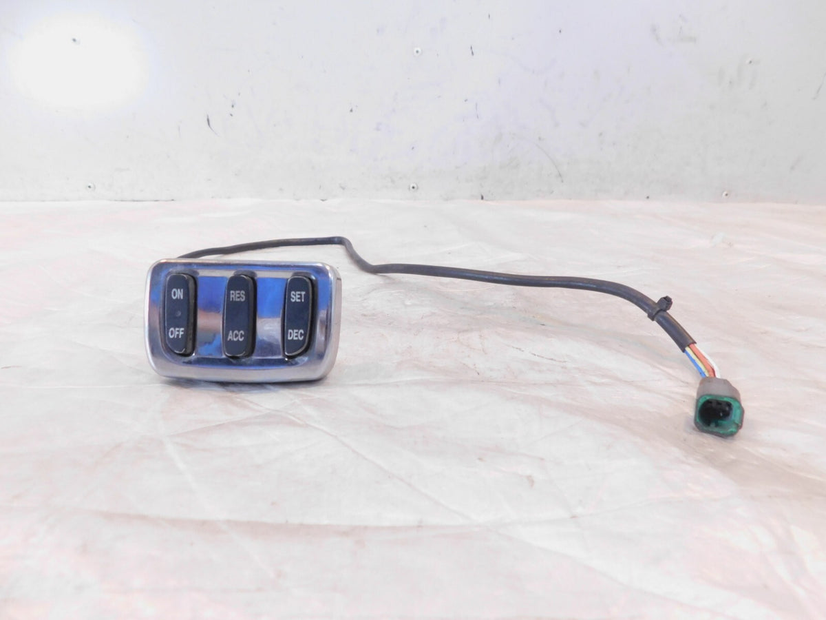 2008 & 2009 Victory Vision Chrome Cruise Control Handlebar Switch Buttons