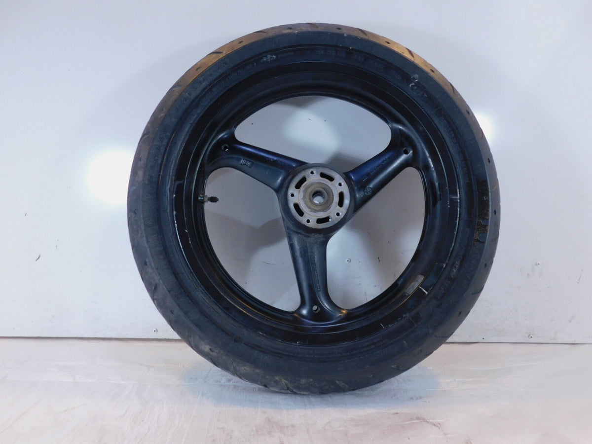 2001-2002 Buell M2 Cyclone S3 Thunderbolt & X1 Lightning Front Wheel Rim & Tire - C3 Cycle