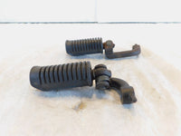 Triumph Adventurer Thunderbird Sport Black Rear Passenger Footpegs w/ Brackets - C3 Cycle