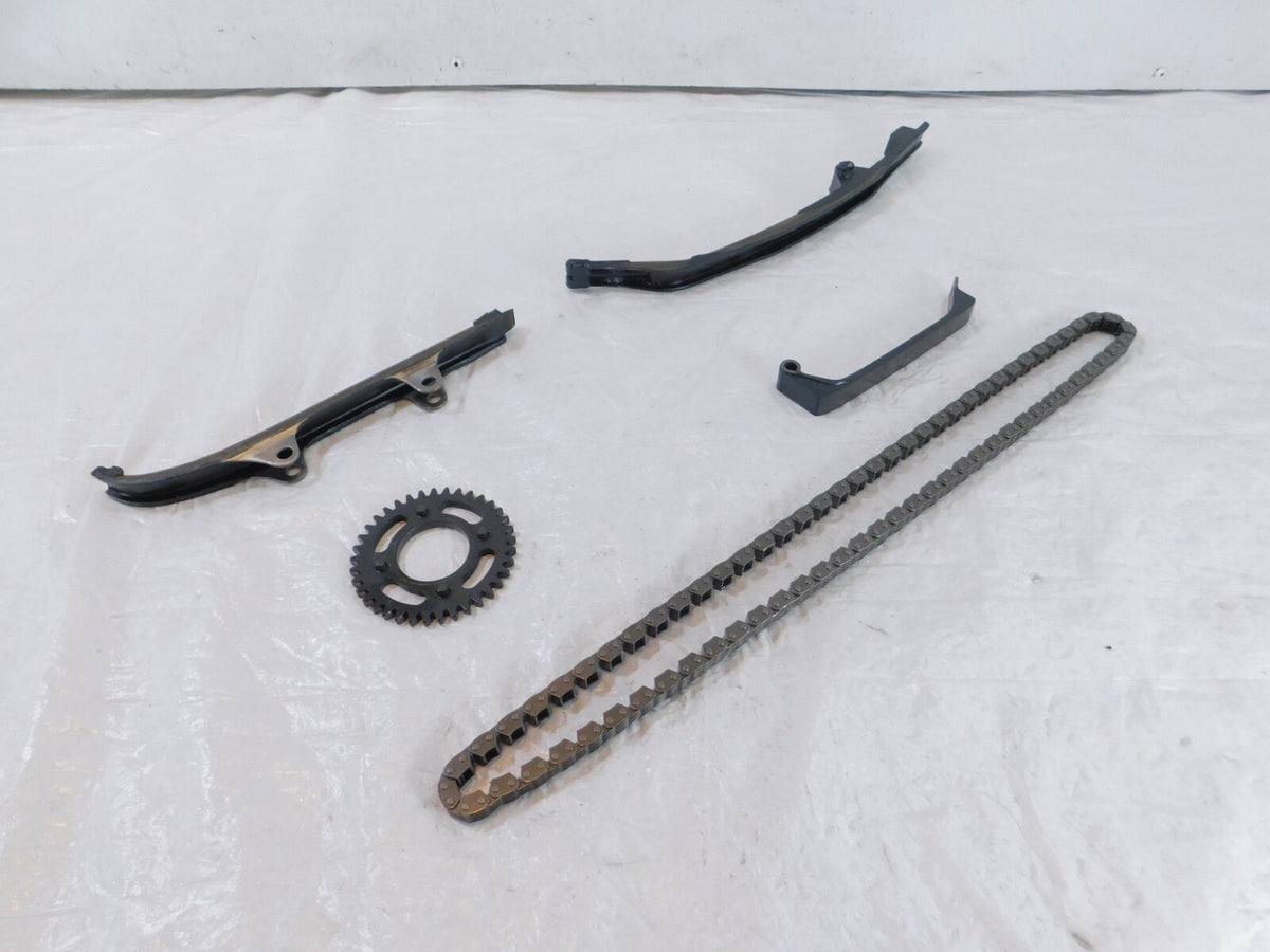 1991-2003 Honda Nighthawk 750 CB750 Starter Clutch Chain & Tensioner Guides Lot - C3 Cycle