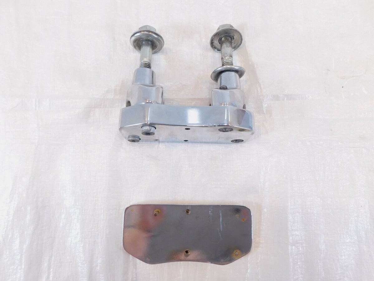 Harley Davidson Softail Custom 100th Anniversary Handlebar Riser Clamp Brackets - C3 Cycle