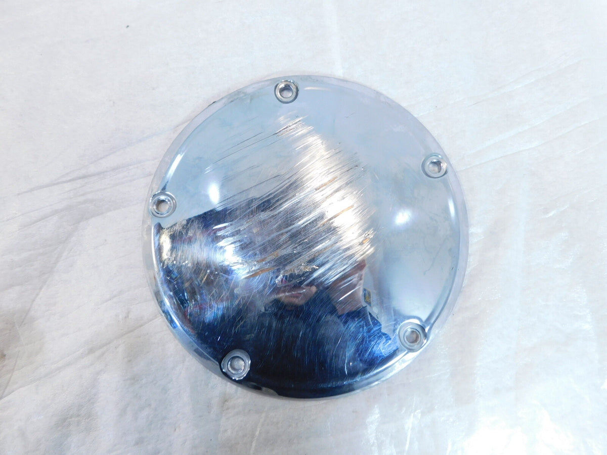 Harley Davidson Twin Cam Softail & Dyna Chrome Derby Clutch Cover 60769-06 - C3 Cycle