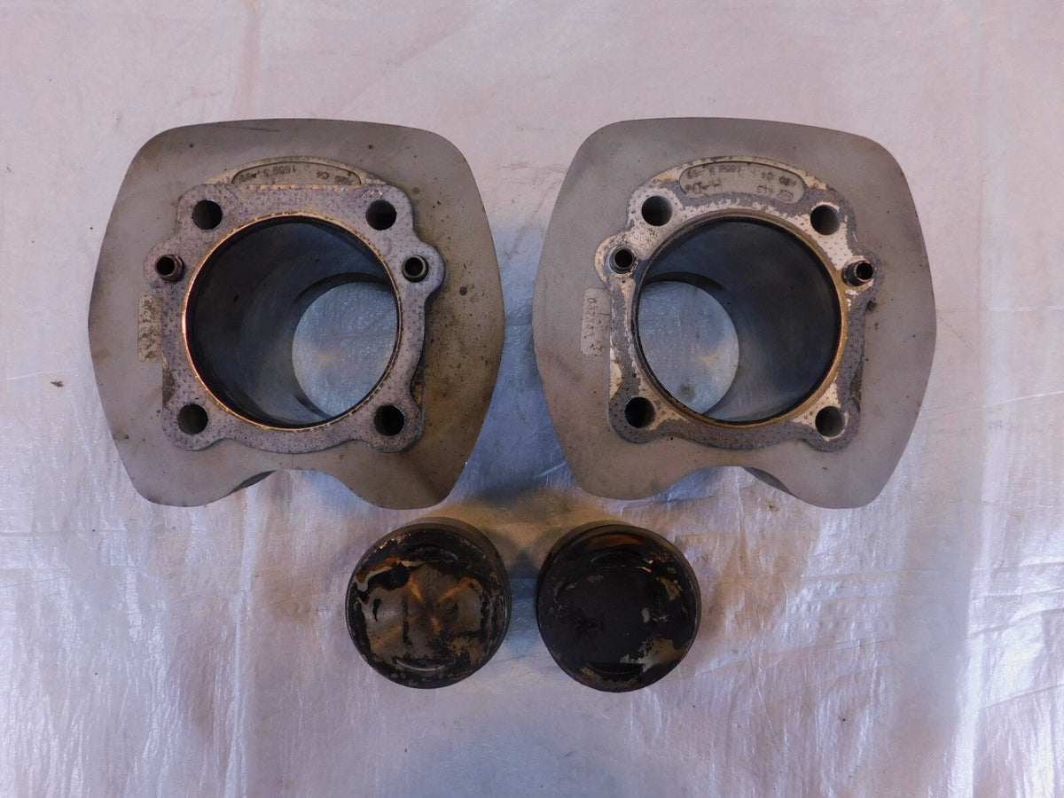 Harley Davidson Twin Cam Touring Dyna & Softail Engine Pistons & Black Cylinders - C3 Cycle