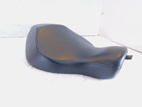 Harley Davidson Sportster 883 & 1200 Super Low Black Main Rider Solo Seat Saddle - C3 Cycle