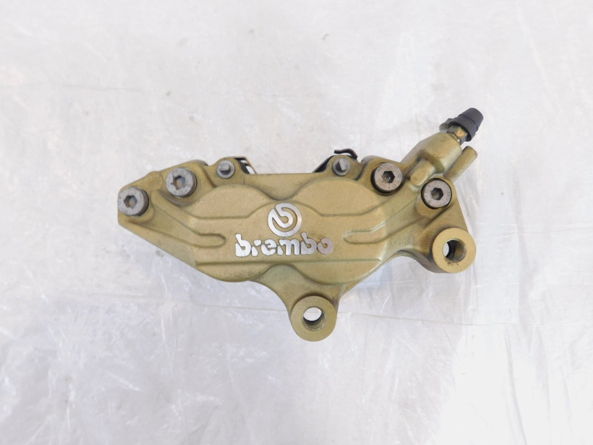 Ducati Sport-Touring Superbike Gold Brembo Front Right Wheel Disc Brake Caliper - C3 Cycle
