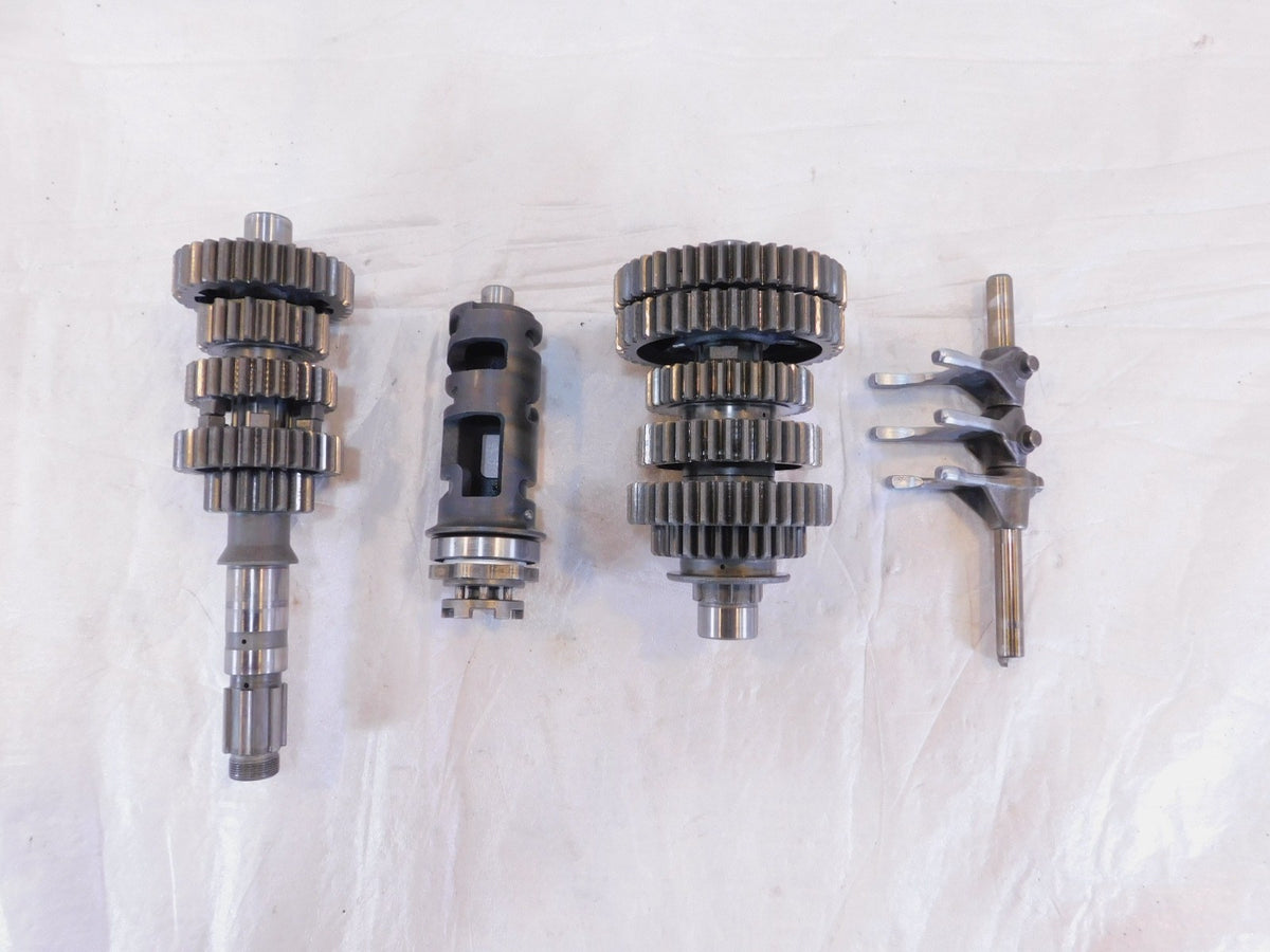 1981-1987 Yamaha Virago 700 XV700 Transmission Gears Shafts & Shifter Drum - C3 Cycle
