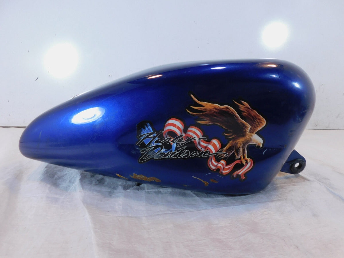 Harley Davidson Sportster XLH 883 1000 1100 & 1200 Blue Fuel Gas Petrol Tank