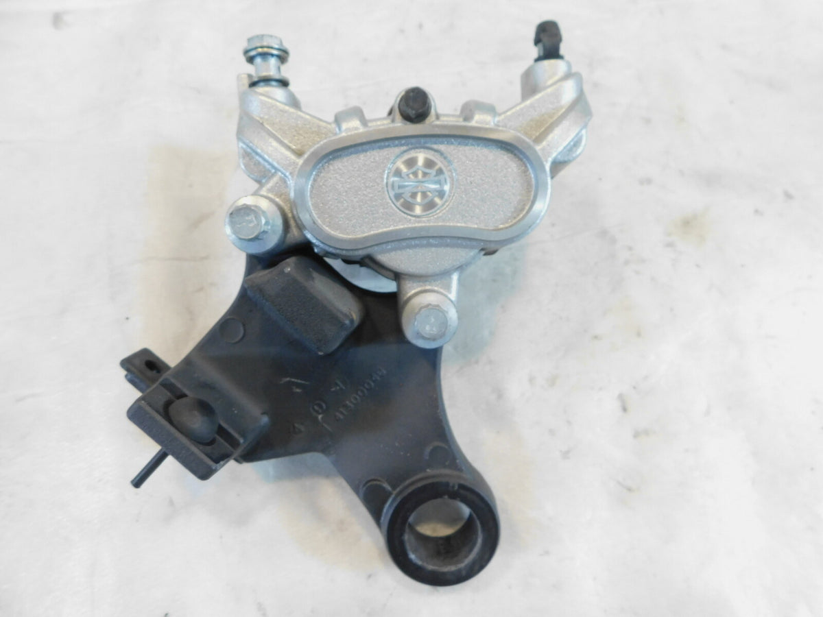 Harley Sportster 883 & 1200 Silver Rear Foot Brake Disc Caliper w/Bracket - C3 Cycle