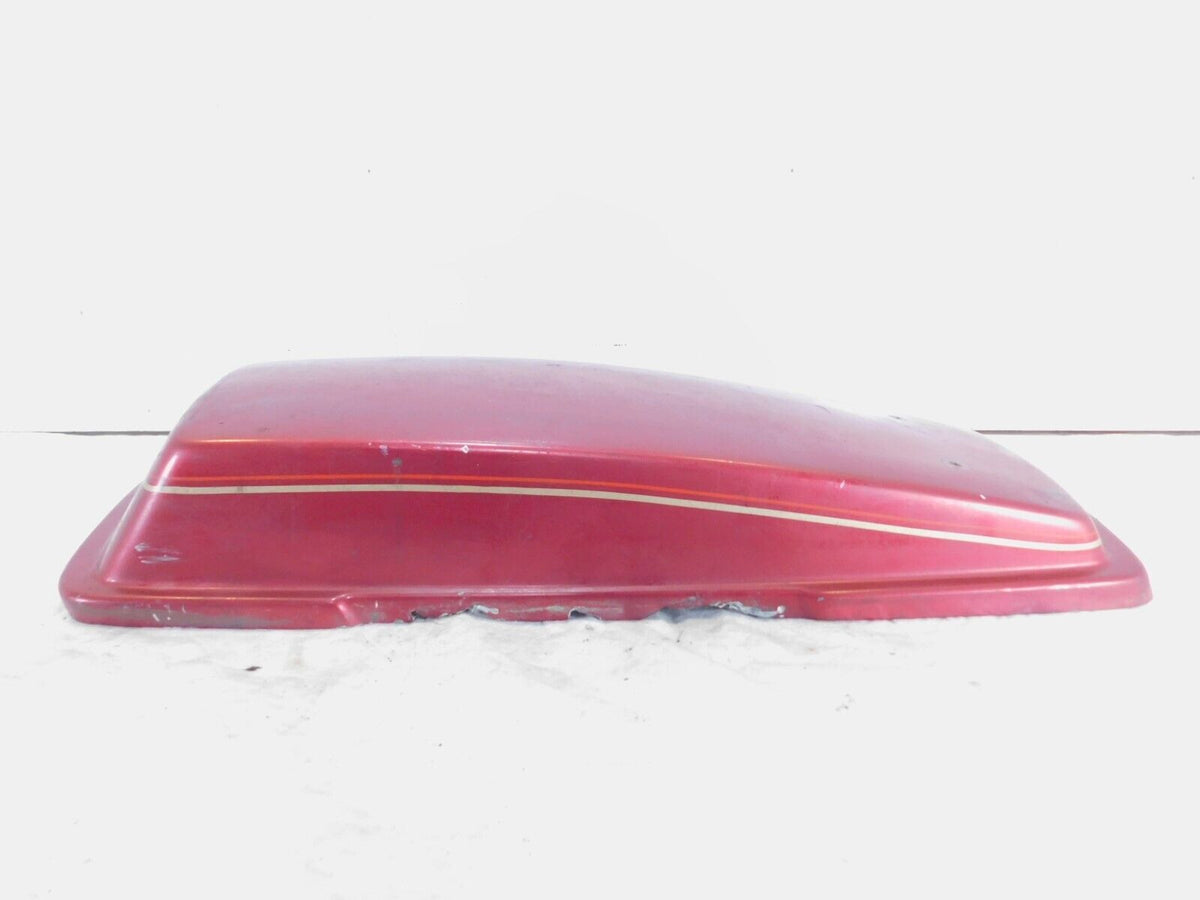 Harley Davidson Touring Road King & Electra Glide Red Left Saddlebag Cover Lid - C3 Cycle