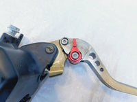 Kawasaki EX650 Ninja 650 Black Front Brake Master Cylinder Reservoir & Lever - C3 Cycle
