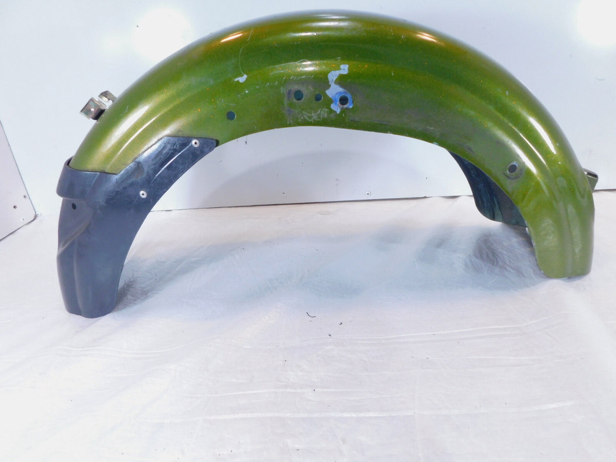 1981-1993 Harley Davidson Sportster 883 1100 1200 Green Rear Wheel Cover Fender - C3 Cycle