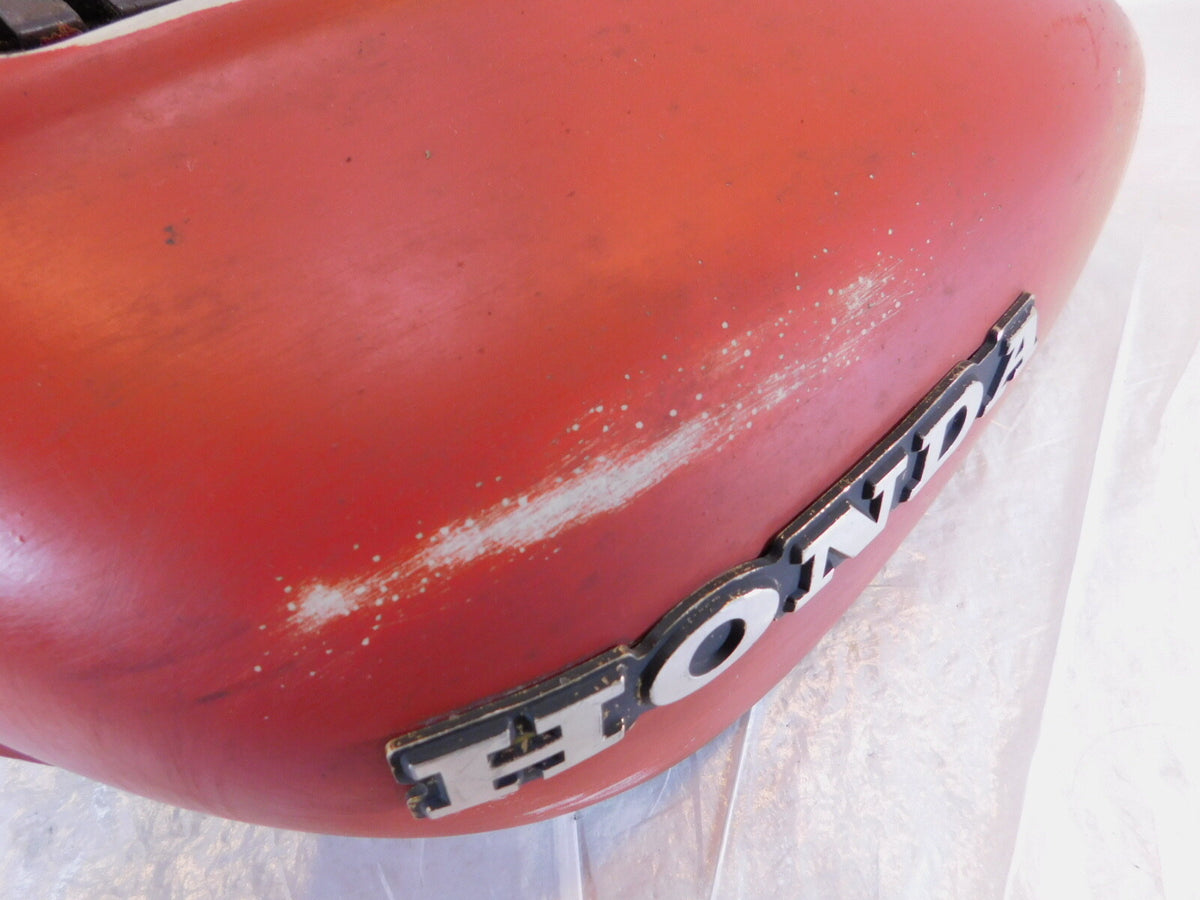 1977 77 Honda CB550 CB550K Four K 550 Red Gas Petrol Fuel Tank Reservoir Cell - C3 Cycle