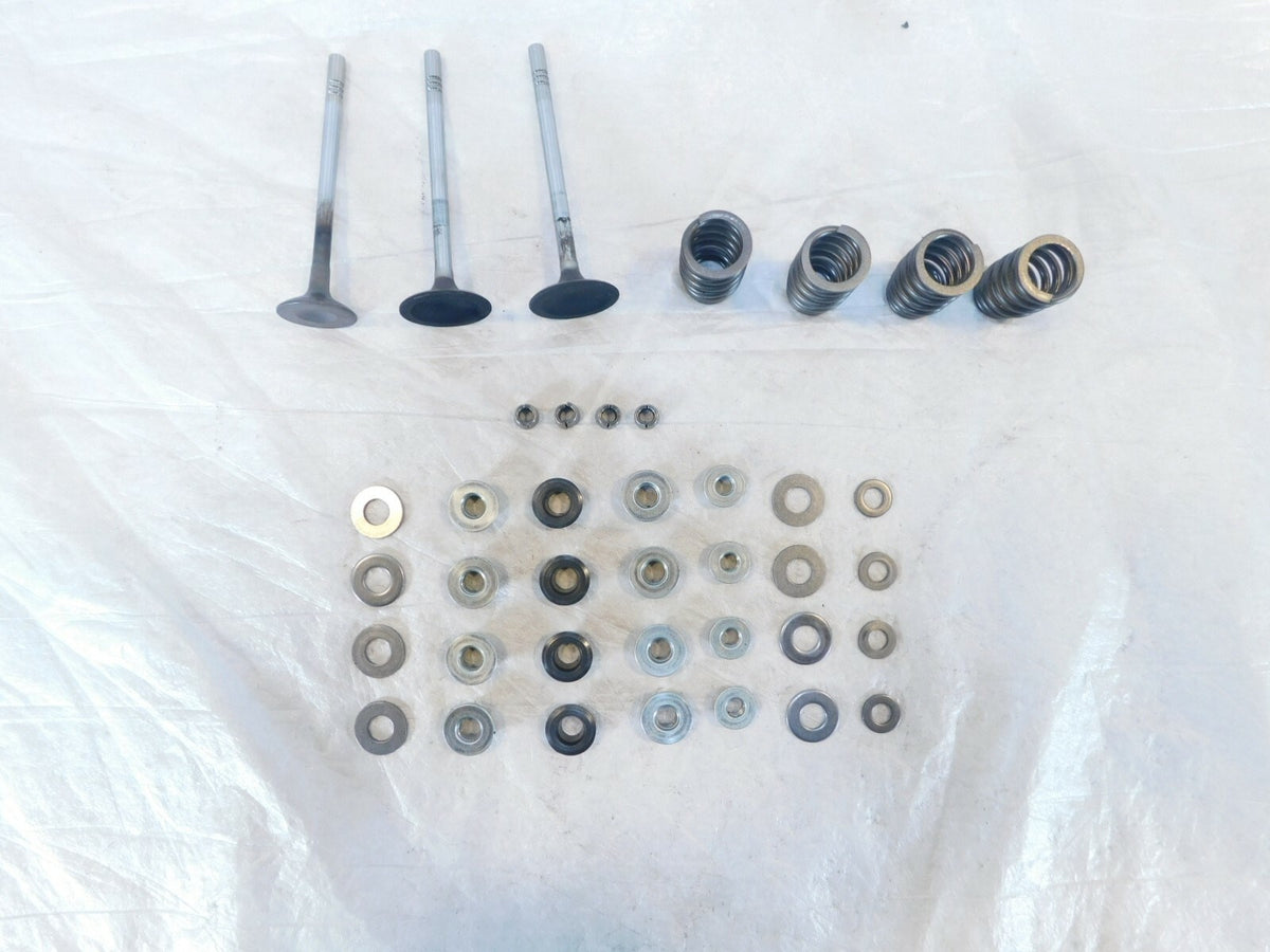Victory Vision Kingpin & Vegas Exhaust & Intake Valves w/ Retainers & Springs - C3 Cycle
