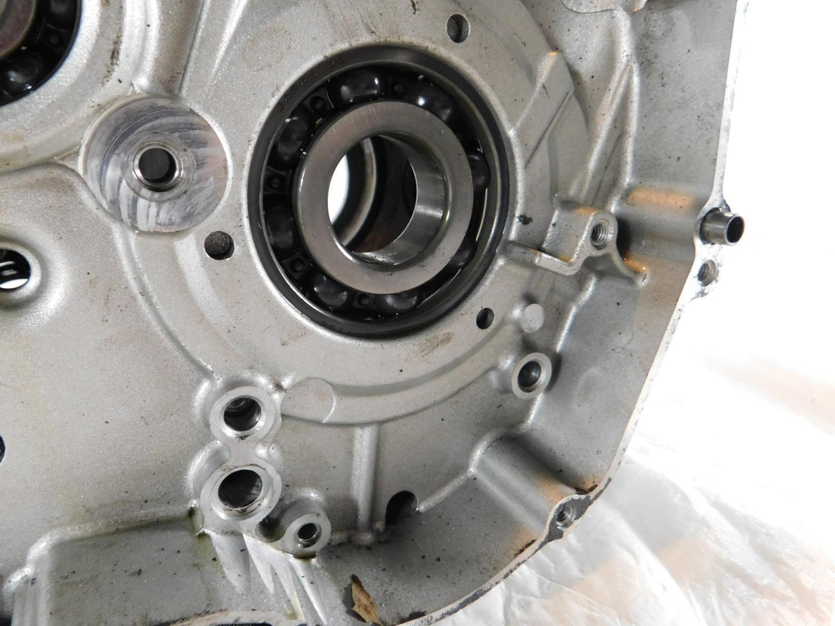 2006-2007 Kawasaki KLX250S 250 Silver Engine Motor Block Crankcase Crank Case - C3 Cycle