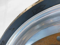 1995 & 1996 Buell M2 Thunderbolt Marchesini Silver Front Wheel Rim & Tire - C3 Cycle