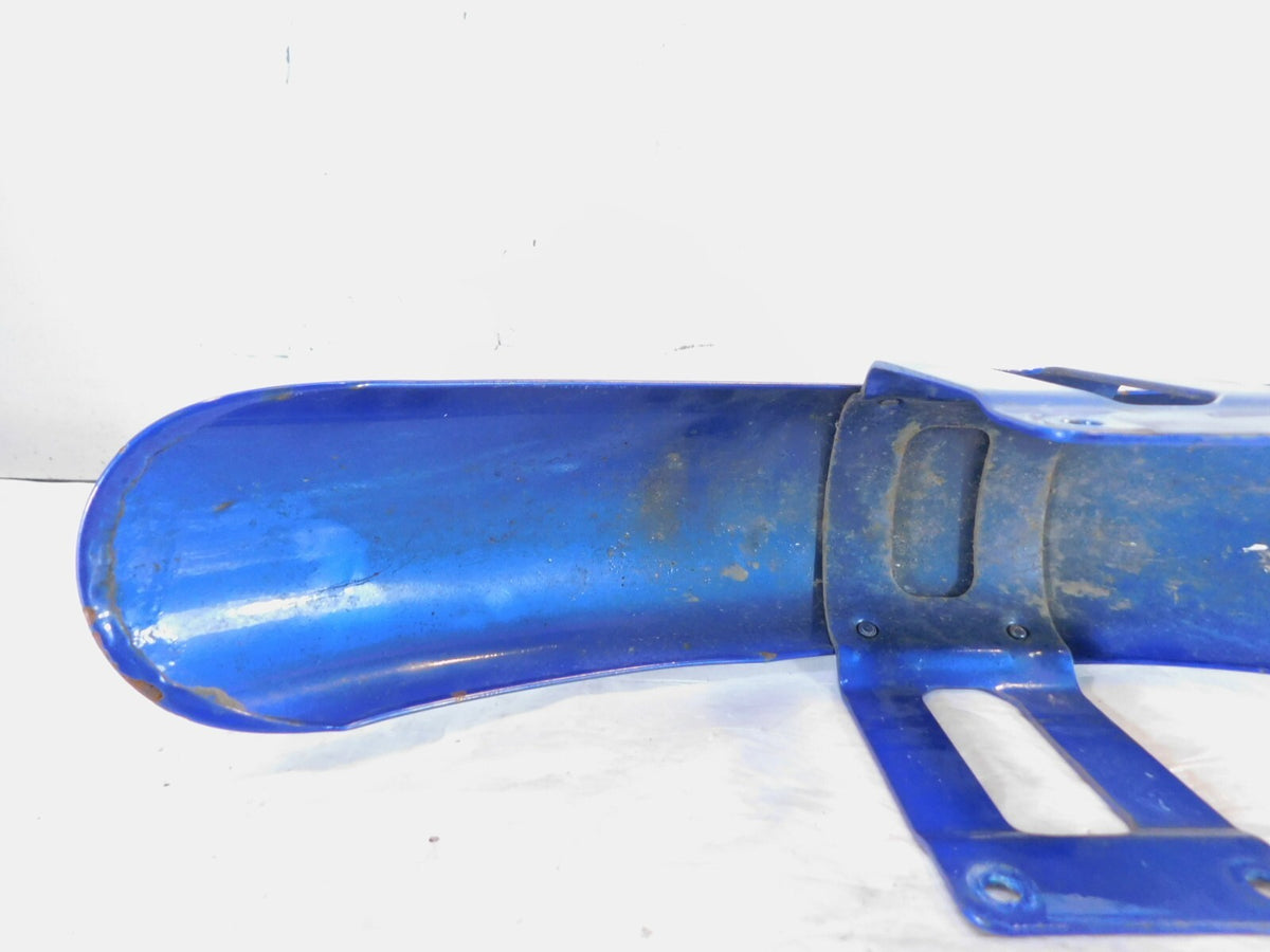 Harley Davidson Sportster 883 & 1200 Blue Front Wheel Cover Fender - Dented - C3 Cycle