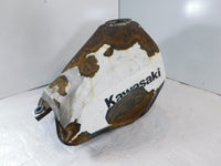 1985 & 1986 Kawasaki KL250 KLR250 KL250D Gas Petrol Fuel Tank Reservoir - Rust - C3 Cycle