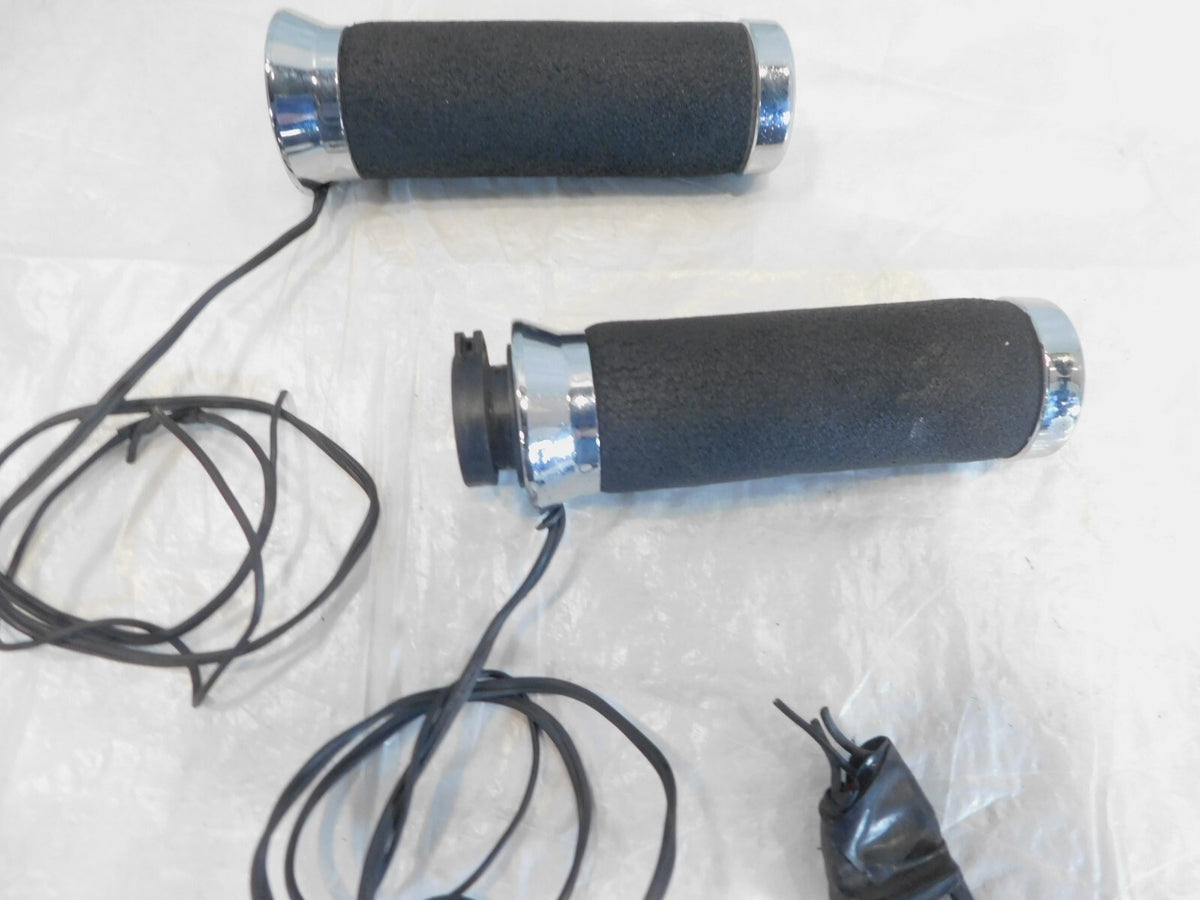 Moto Guzzi California 1100 Special Sport Vintage Titanium Heated Handlebar Grips - C3 Cycle