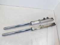 1992-1993 Honda VT1100 Shadow 1100 Silver Front End Suspension Fork Leg Shocks - C3 Cycle