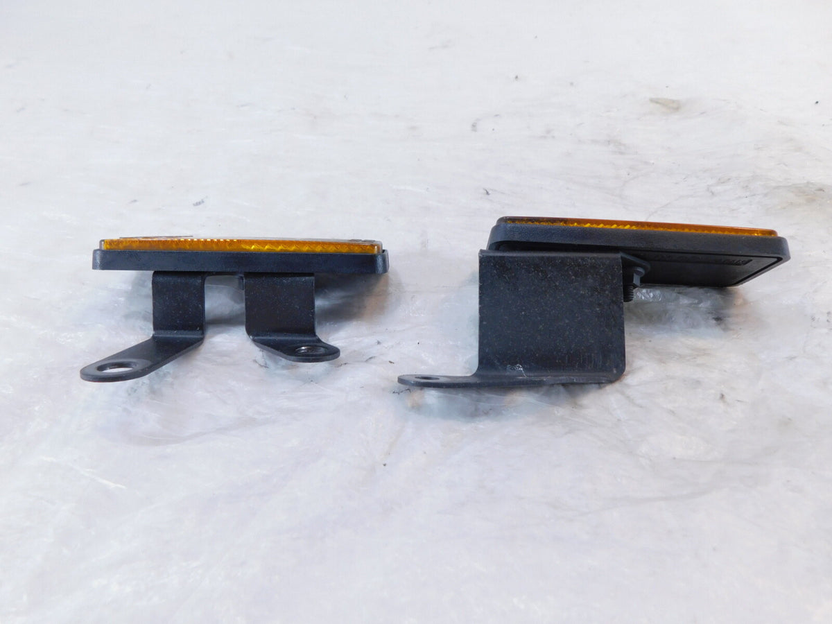 1997-2000 Honda CBR1100XX Blackbird 1100 Left/Right Amber Reflectors & Mounts - C3 Cycle
