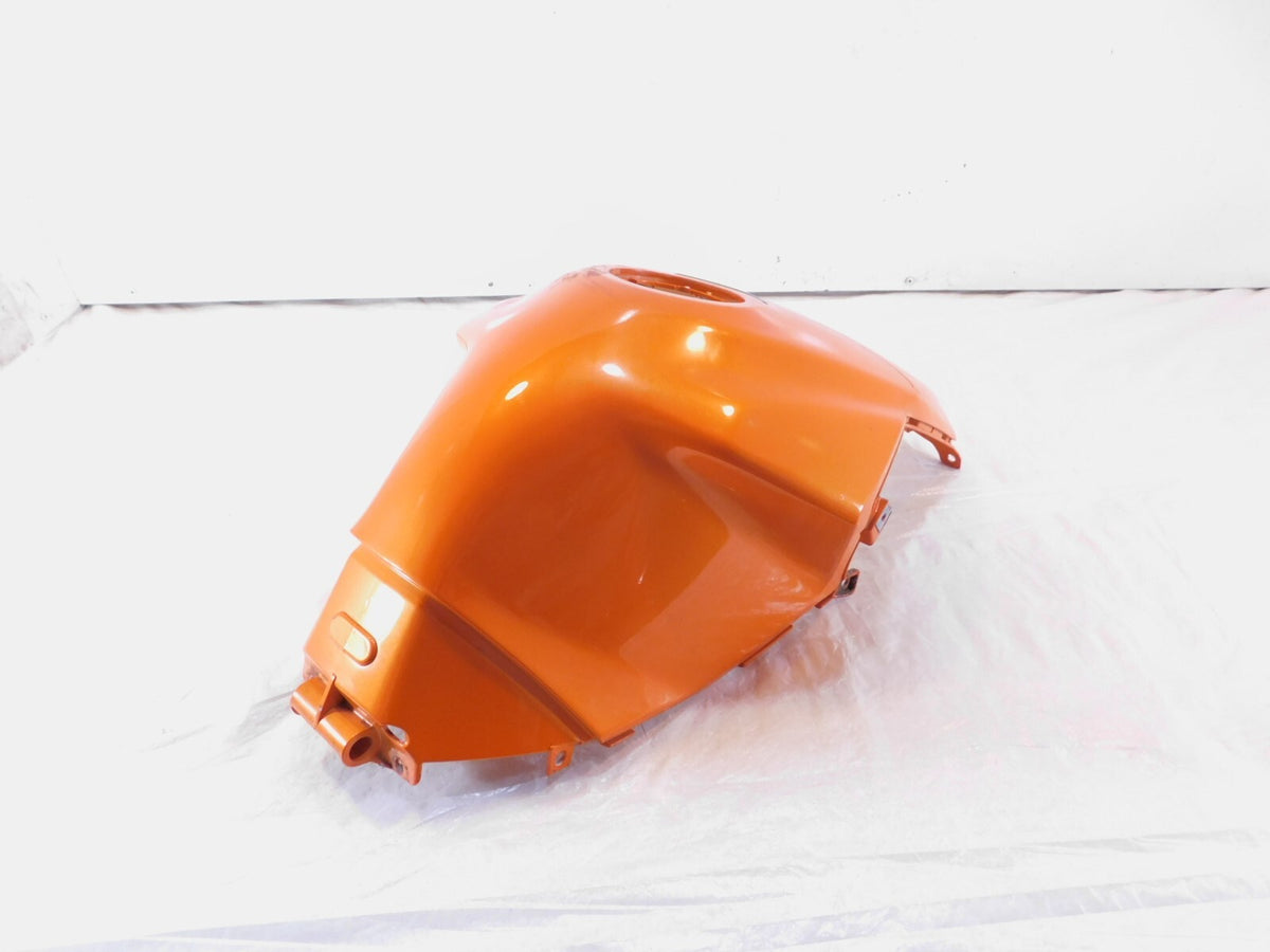 2007-2009 Aprilia Shiver 750 SL750 Orange Gas Petrol Fuel Tank Cover Cowling - C3 Cycle