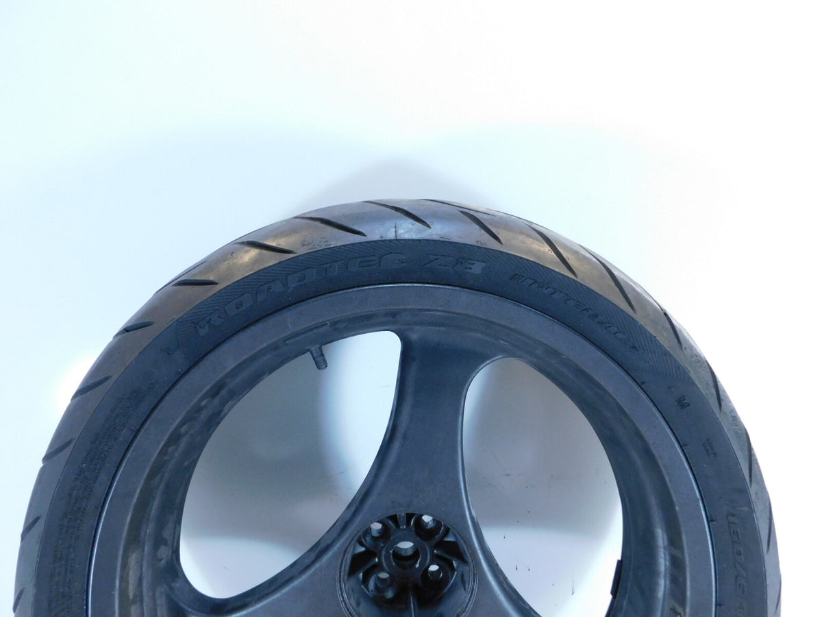BMW K1 K1100RS R1100R R1100RT R1100RS & R850R Cast Gray Rear Wheel Rim & Tire