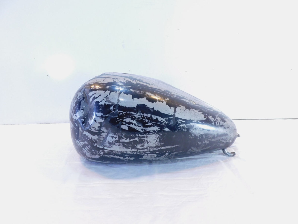 2000 Victory Standard & Sport V92 Cruiser Silver & Black Fuel Gas Tank - Dented - C3 Cycle