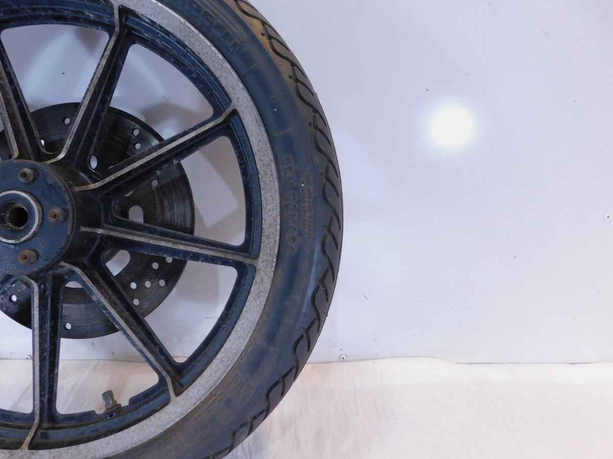 Harley Davidson Sportster 883 & 1200 19" Cast Front Wheel Rim w/ Tire & Rotor - C3 Cycle